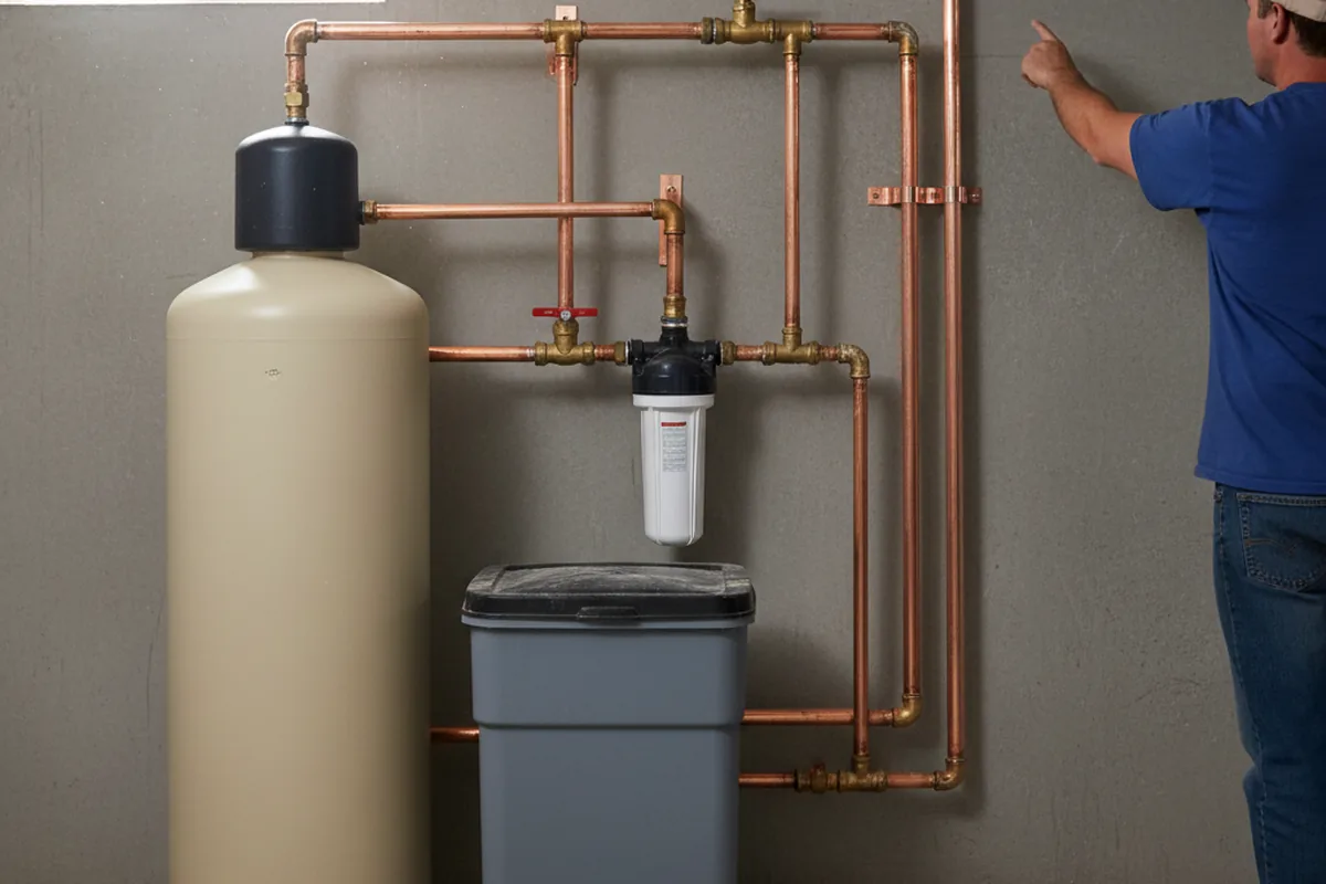 Whole-house water treatment system installed in Ridgecrest